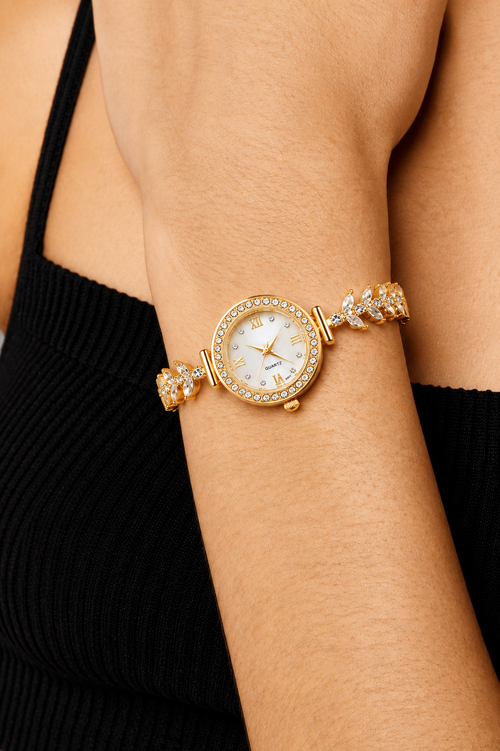 Freya Crystal Bracelet Watch