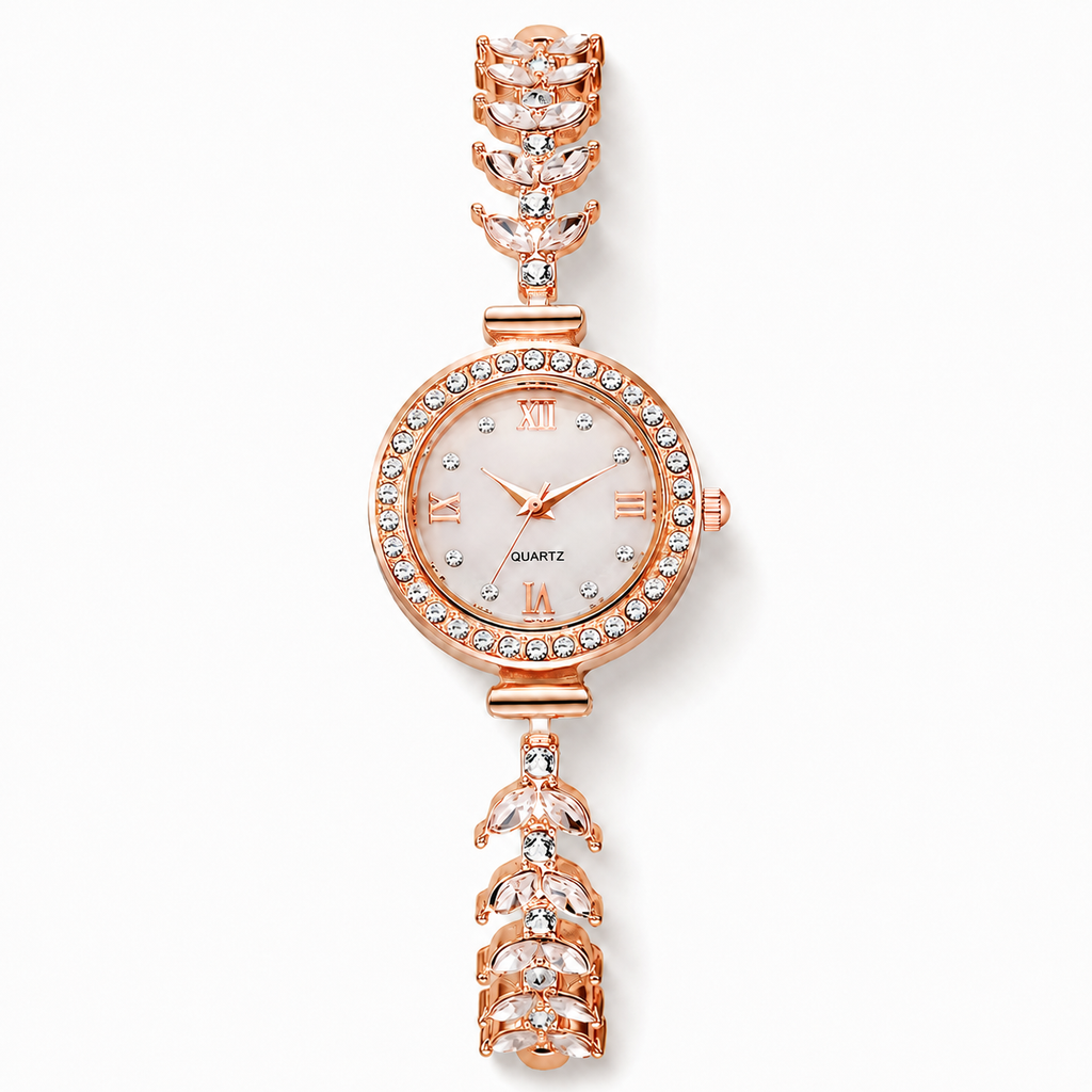 Freya Crystal Bracelet Watch
