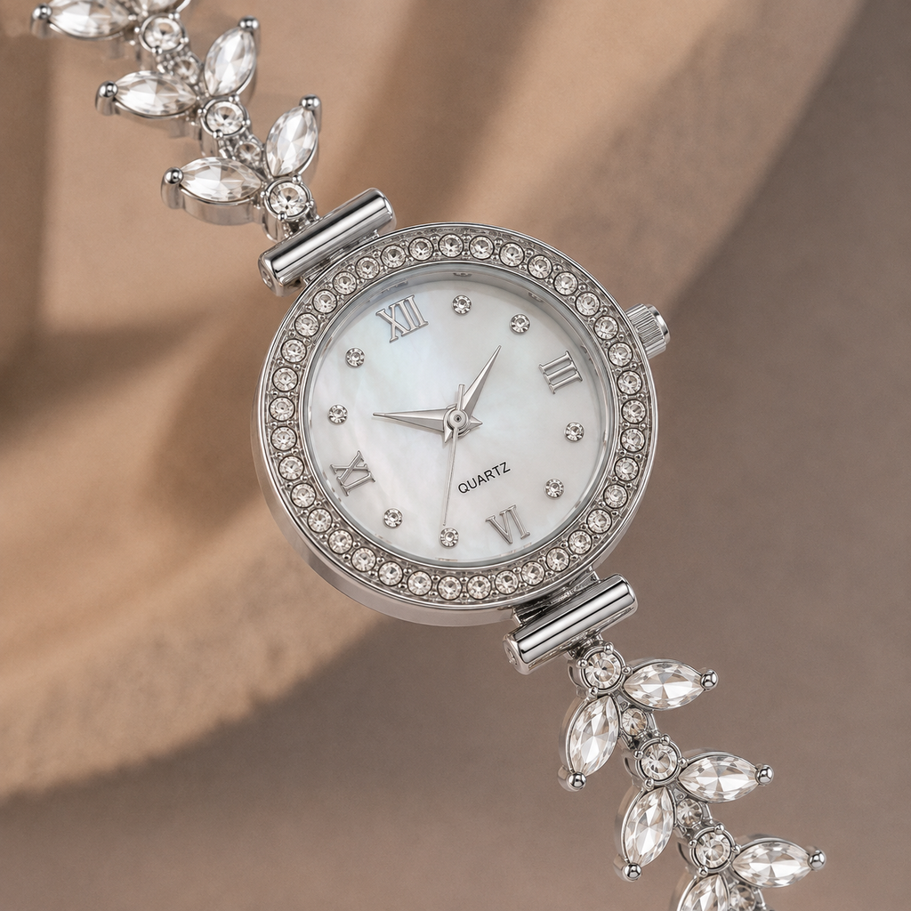 Freya Crystal Bracelet Watch